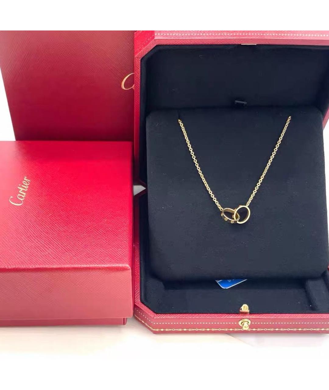 CARTIER Желтое колье из желтого золота, фото 2