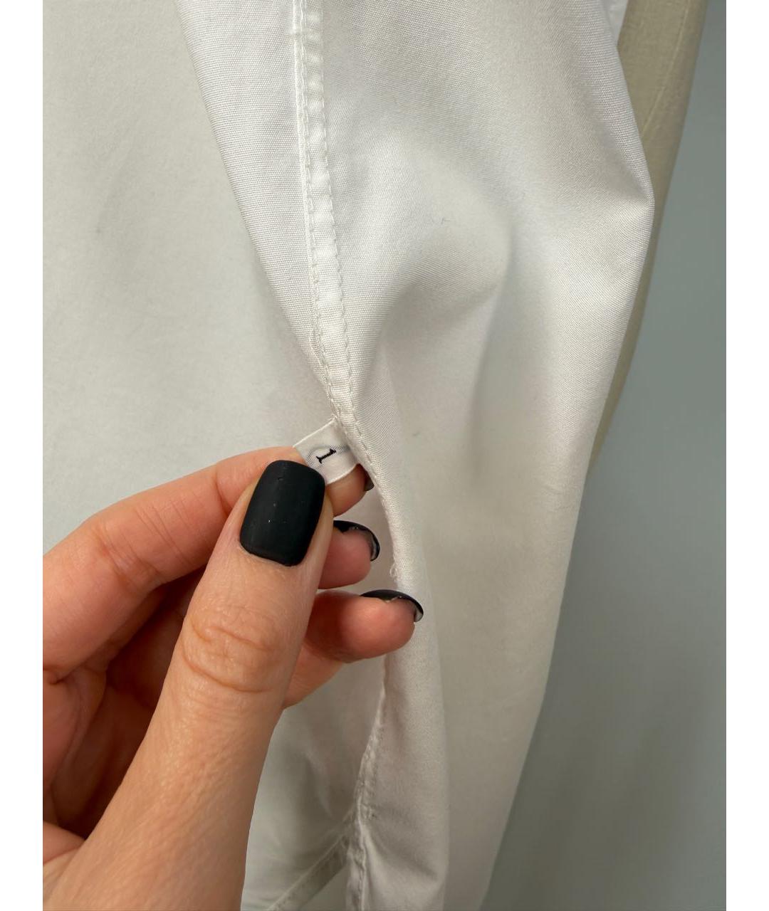 YOHJI YAMAMOTO Белая хлопковая рубашка, фото 3