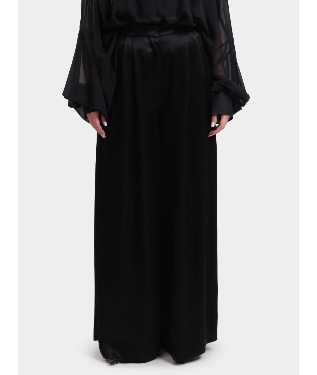 PINKO Черные прямые брюки, фото 2