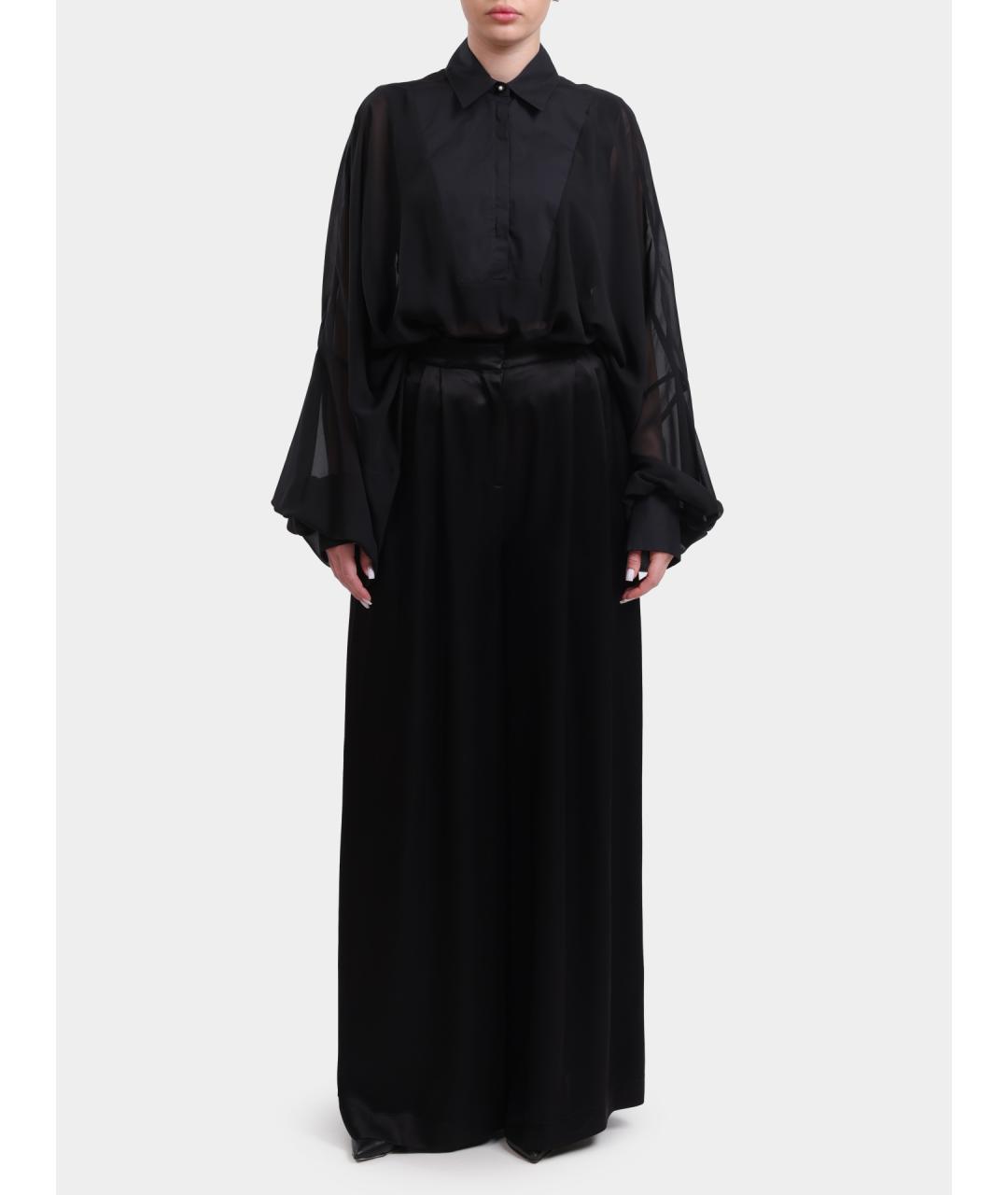 PINKO Черные прямые брюки, фото 6