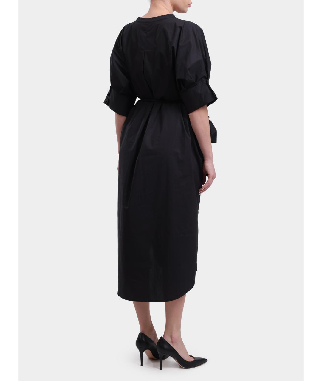 MEIMEIJ Черное повседневное платье, фото 5