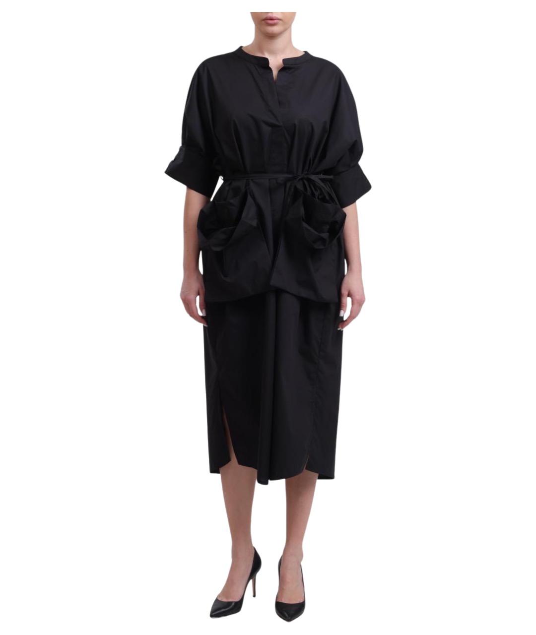 MEIMEIJ Черное повседневное платье, фото 1