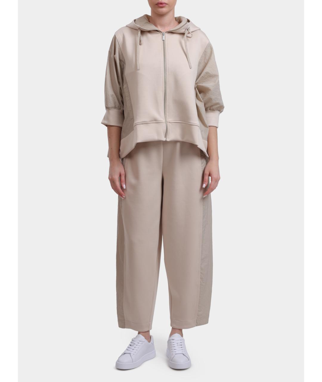 MEIMEIJ Бежевые прямые брюки, фото 6