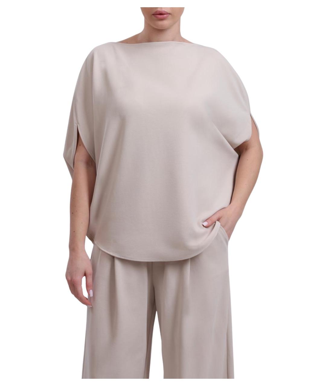 MEIMEIJ Бежевая блузы, фото 1