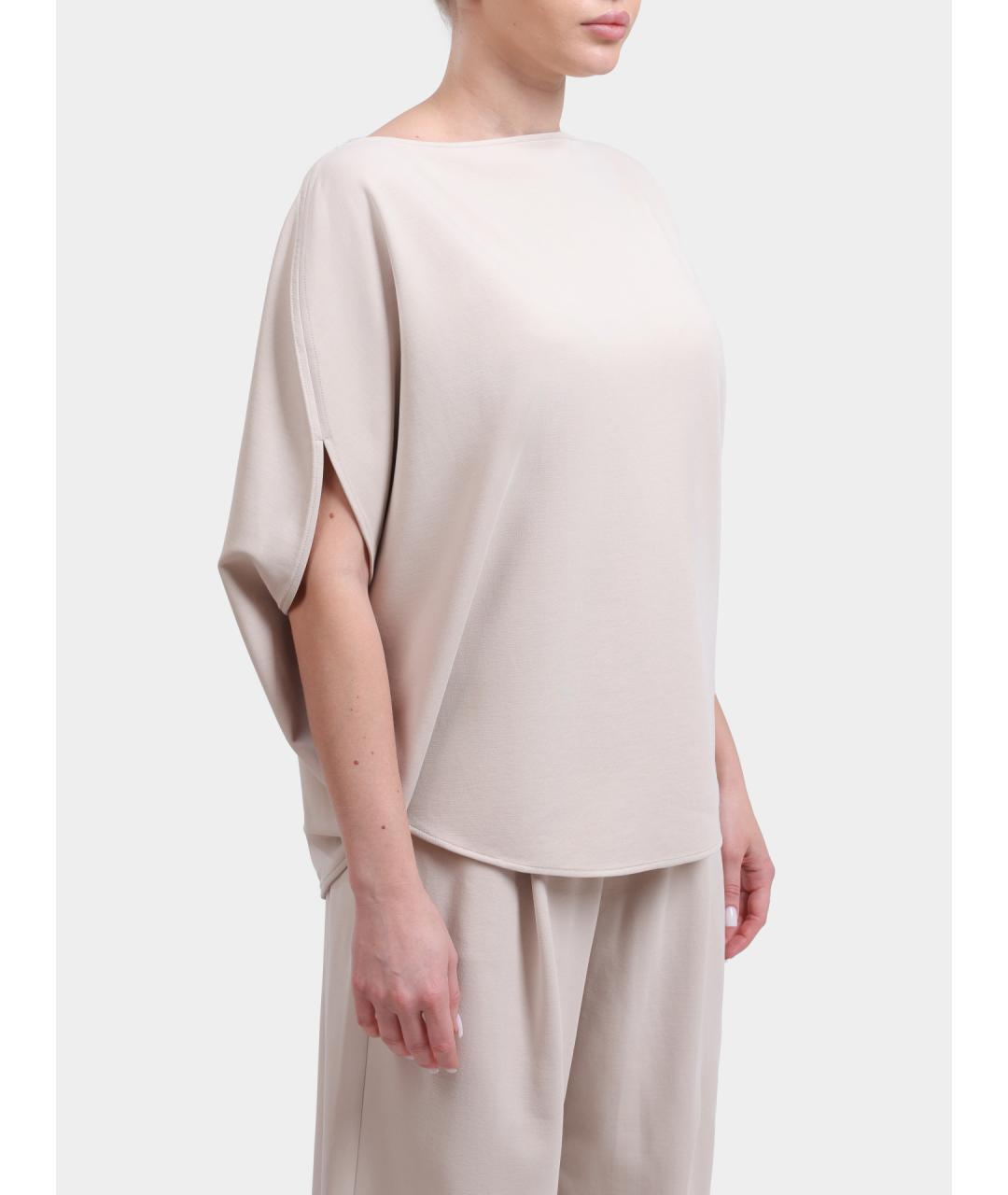 MEIMEIJ Бежевая блузы, фото 3