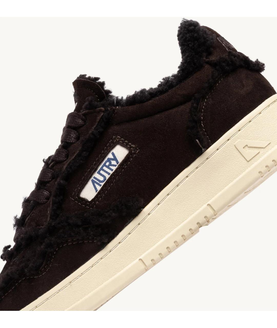 AUTRY Коричневые замшевые кеды, фото 3