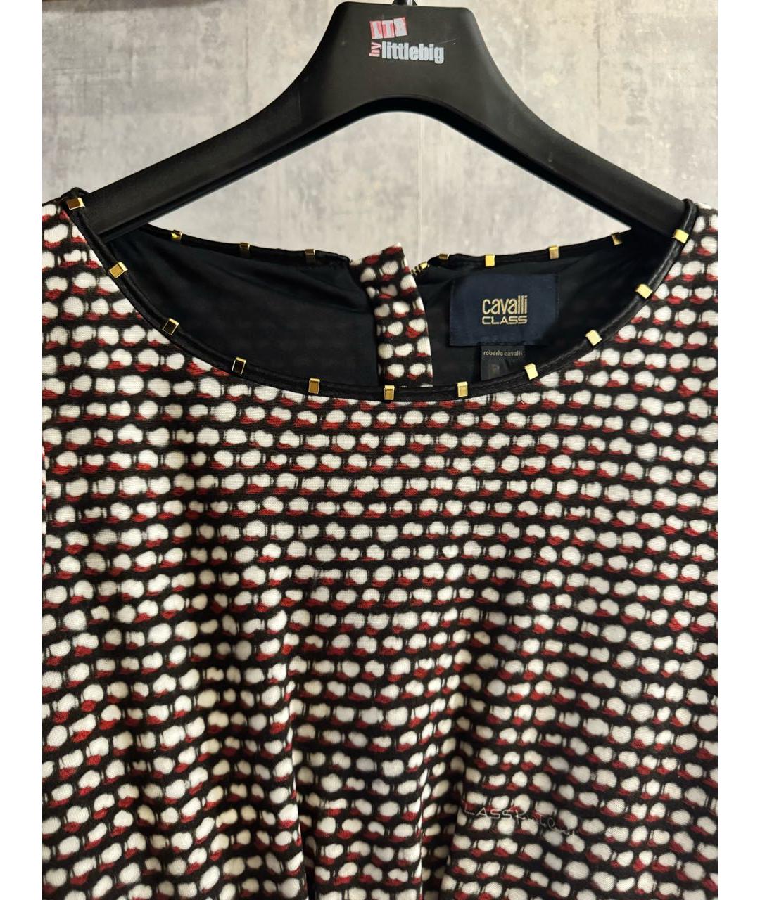 CAVALLI CLASS Мульти вискозное повседневное платье, фото 3