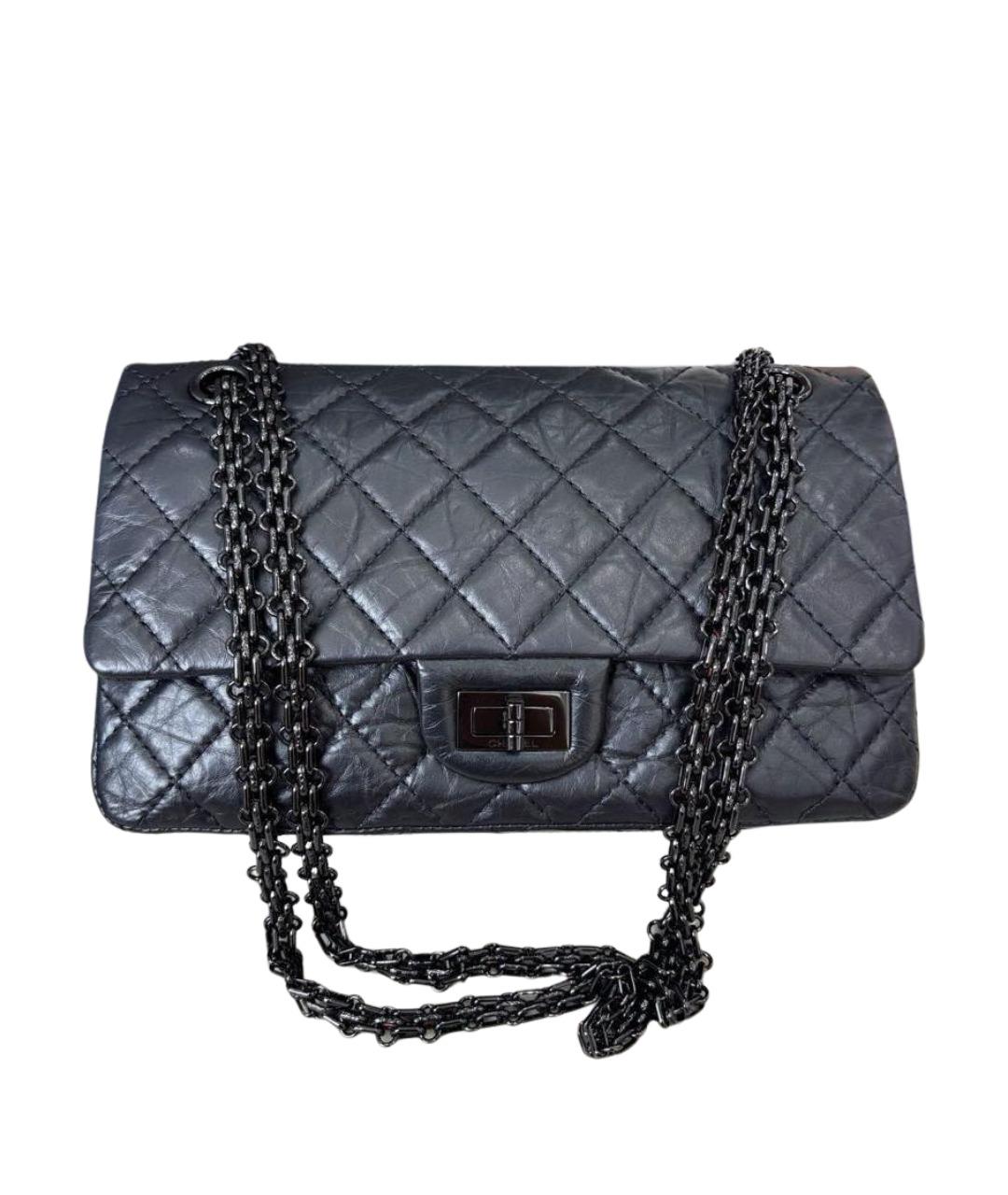 CHANEL Черная кожаная сумка через плечо, фото 1