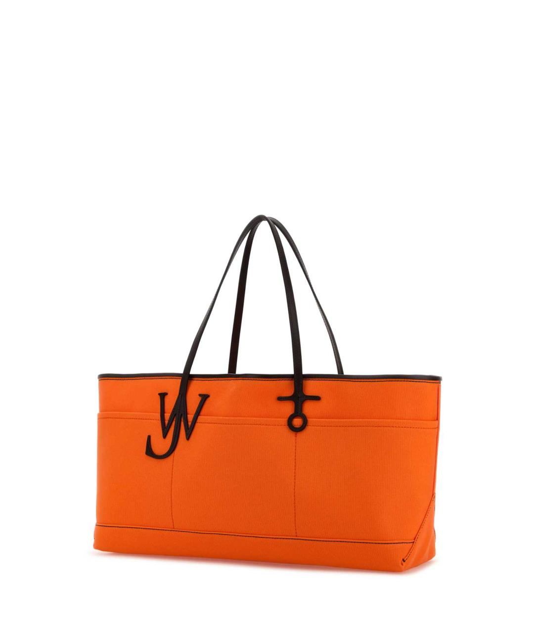 J.W.ANDERSON Оранжевая тканевая сумка тоут, фото 2