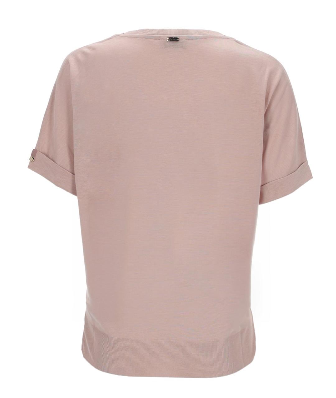 HERNO Розовая футболка, фото 2
