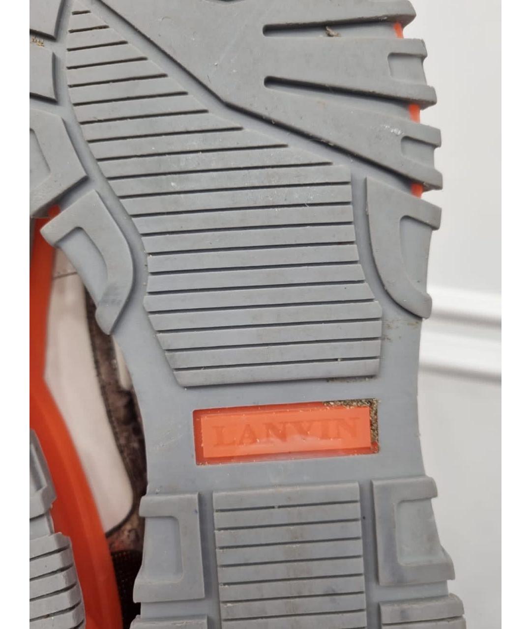 LANVIN Мульти высокие кроссовки / кеды, фото 8