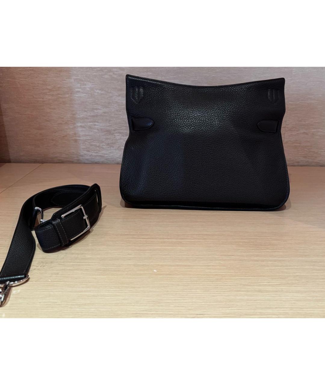 HERMES Коричневая кожаная сумка через плечо, фото 3