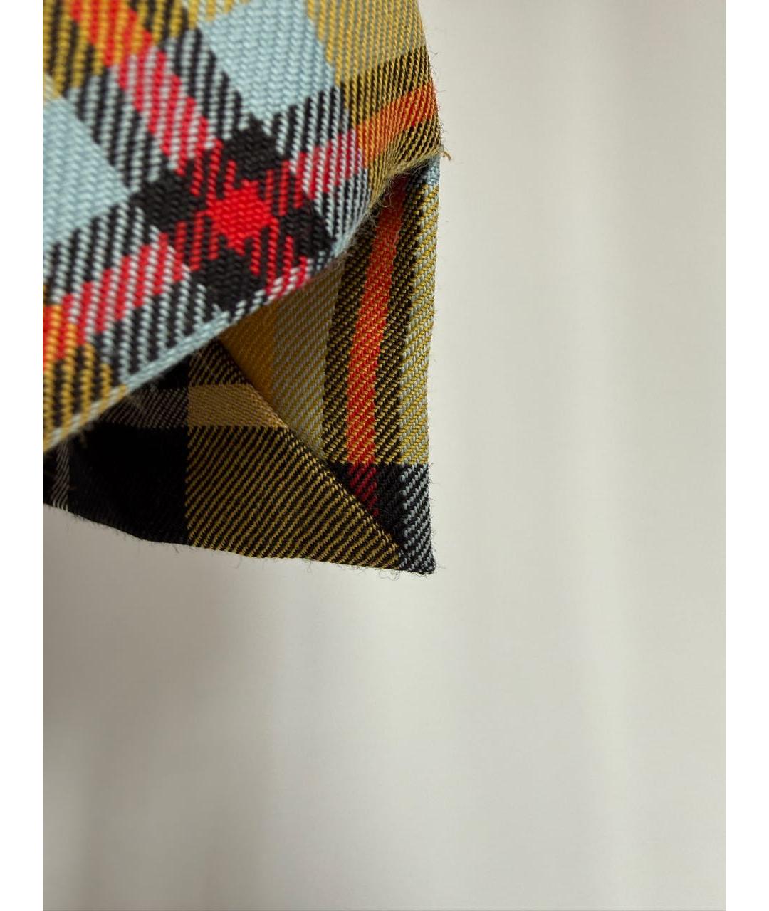 VIVIENNE WESTWOOD Мульти шерстяная юбка мини, фото 7