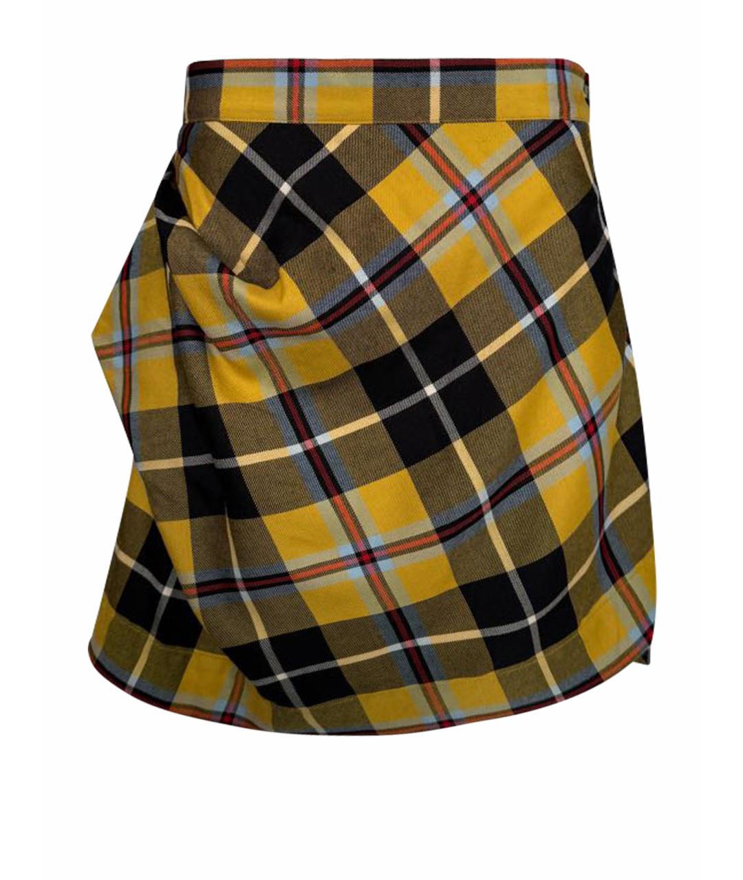 VIVIENNE WESTWOOD Мульти шерстяная юбка мини, фото 1