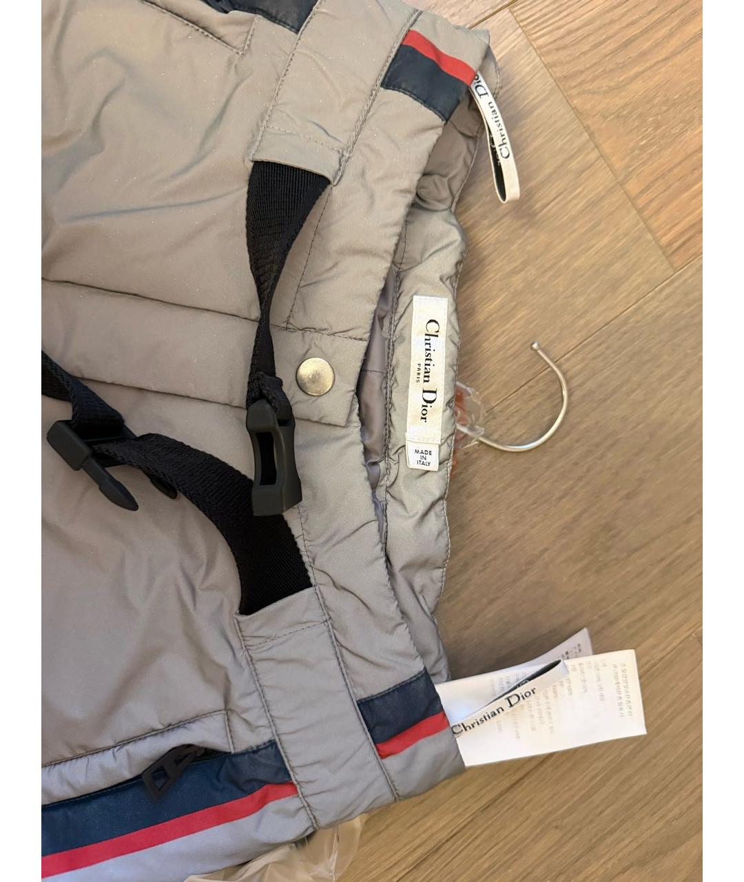 CHRISTIAN DIOR Серый полиэстеровый спортивные костюмы, фото 7