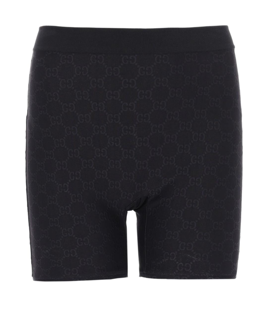 GUCCI Черные полиамидовые леггинсы и велосипедки, фото 1