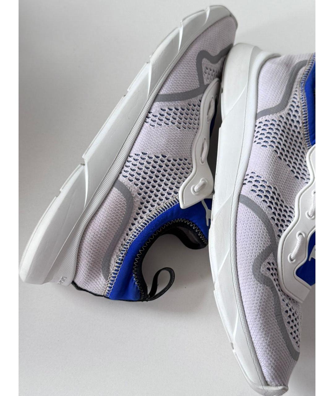 CHRISTIAN DIOR Белые текстильные низкие кроссовки / кеды, фото 8