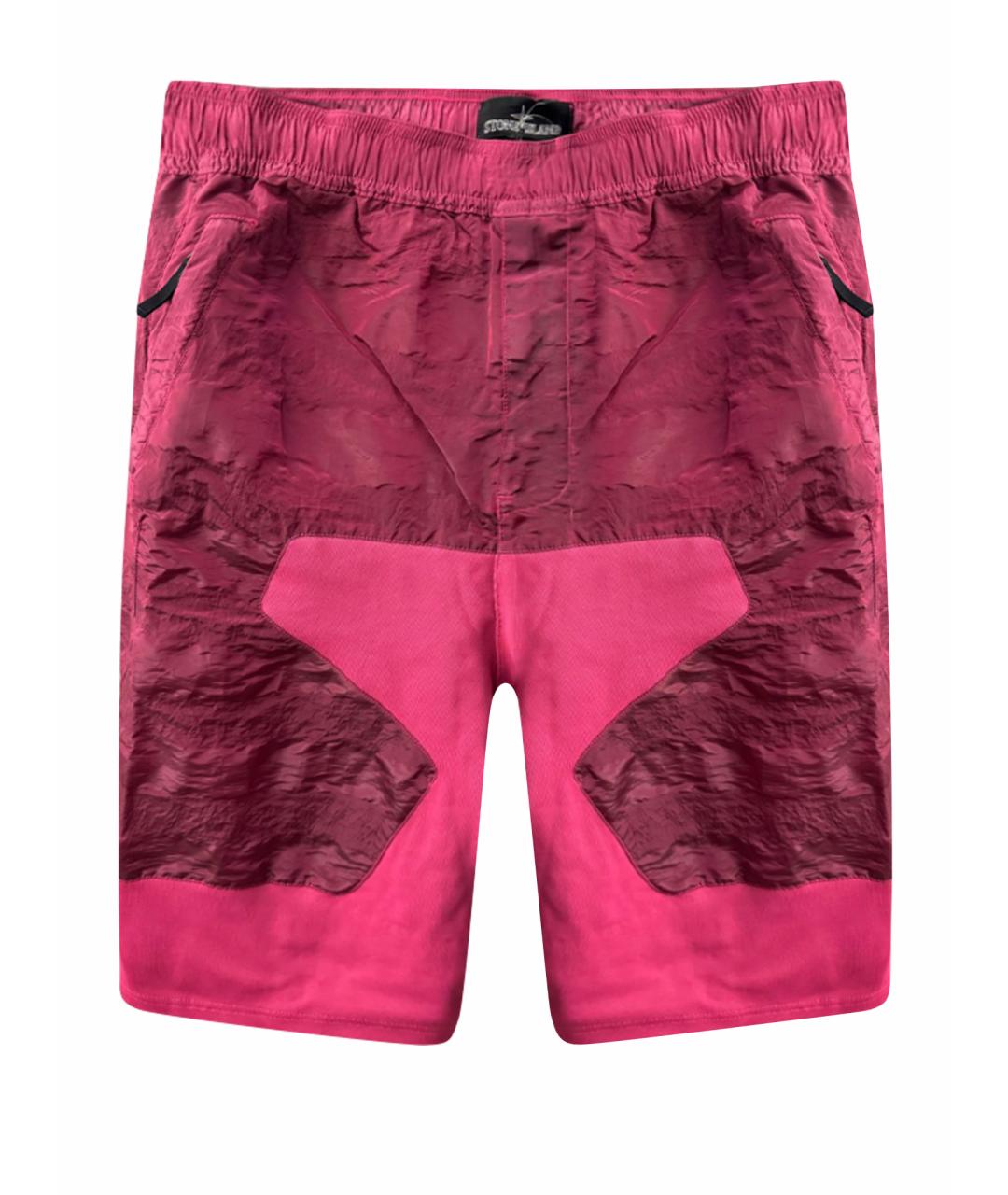 STONE ISLAND SHADOW PROJECT Фуксия шорты, фото 1