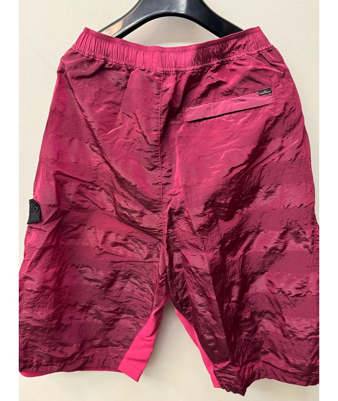 STONE ISLAND SHADOW PROJECT Фуксия шорты, фото 2