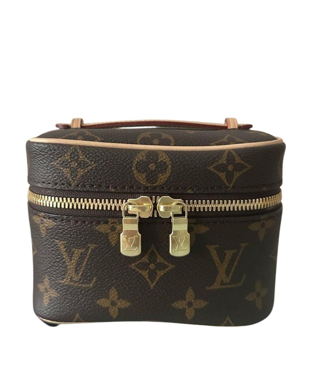LOUIS VUITTON Коричневая косметичка, фото 1