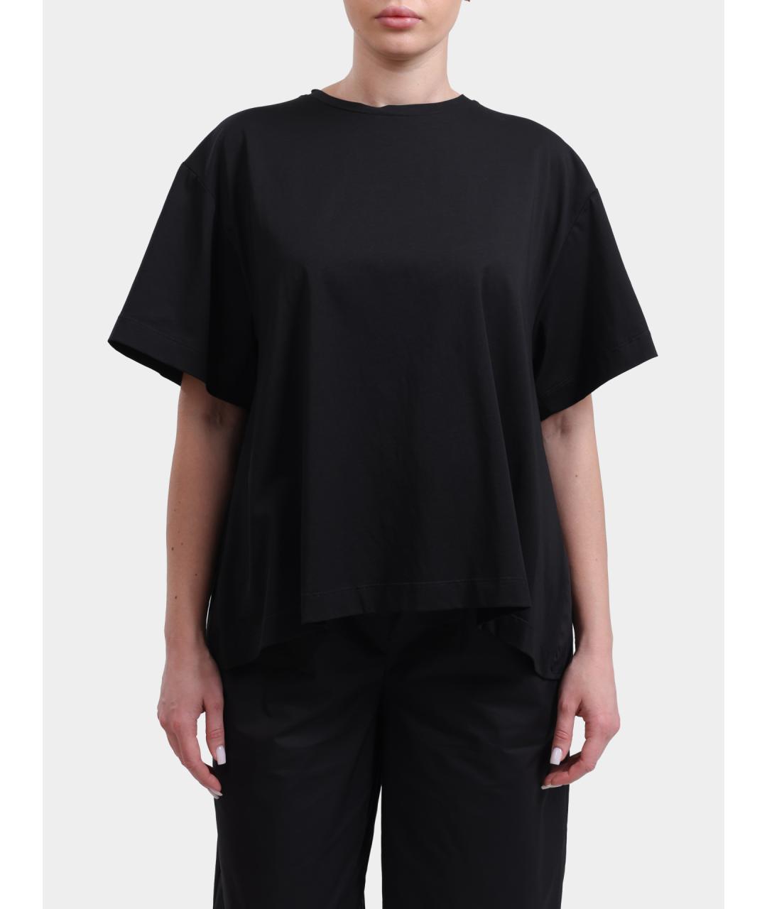 MEIMEIJ Черная хлопковая футболка, фото 6