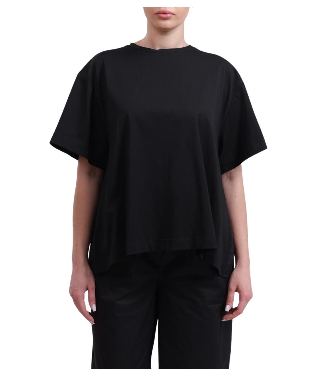 MEIMEIJ Черная хлопковая футболка, фото 1