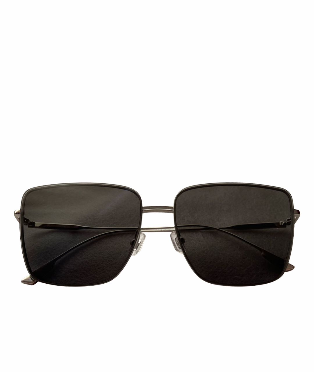GENTLE MONSTER Черные металлические солнцезащитные очки, фото 1