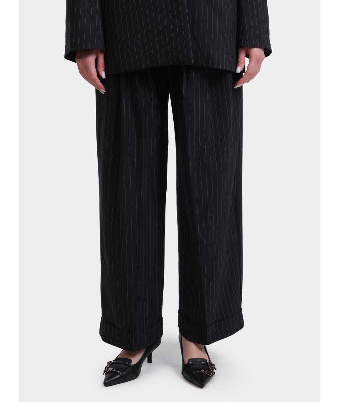 MEIMEIJ Черные прямые брюки, фото 6