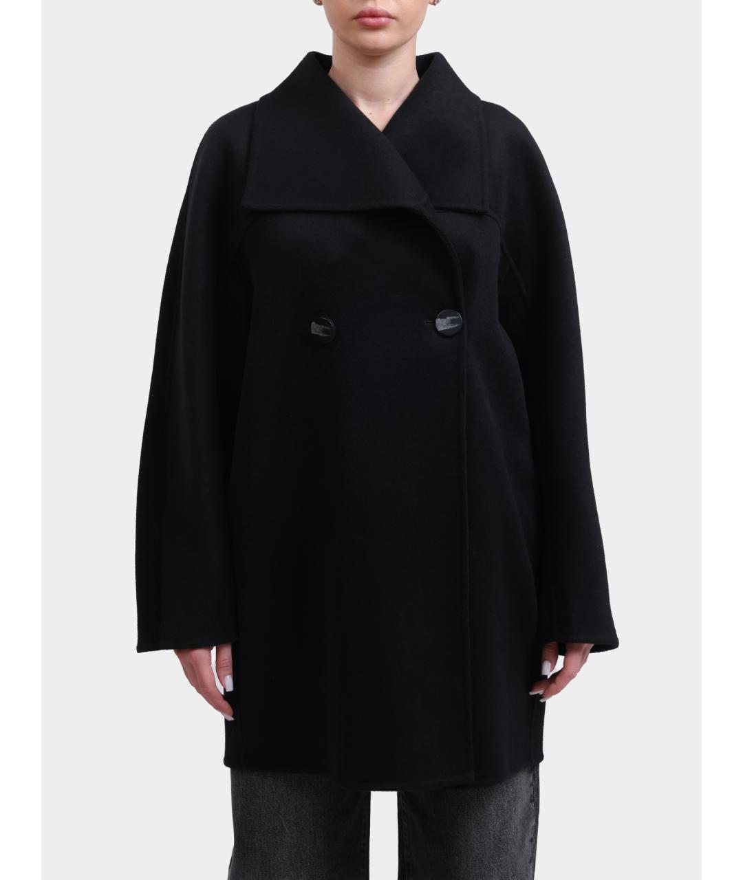 ARMANI EXCHANGE Черное пальто, фото 6