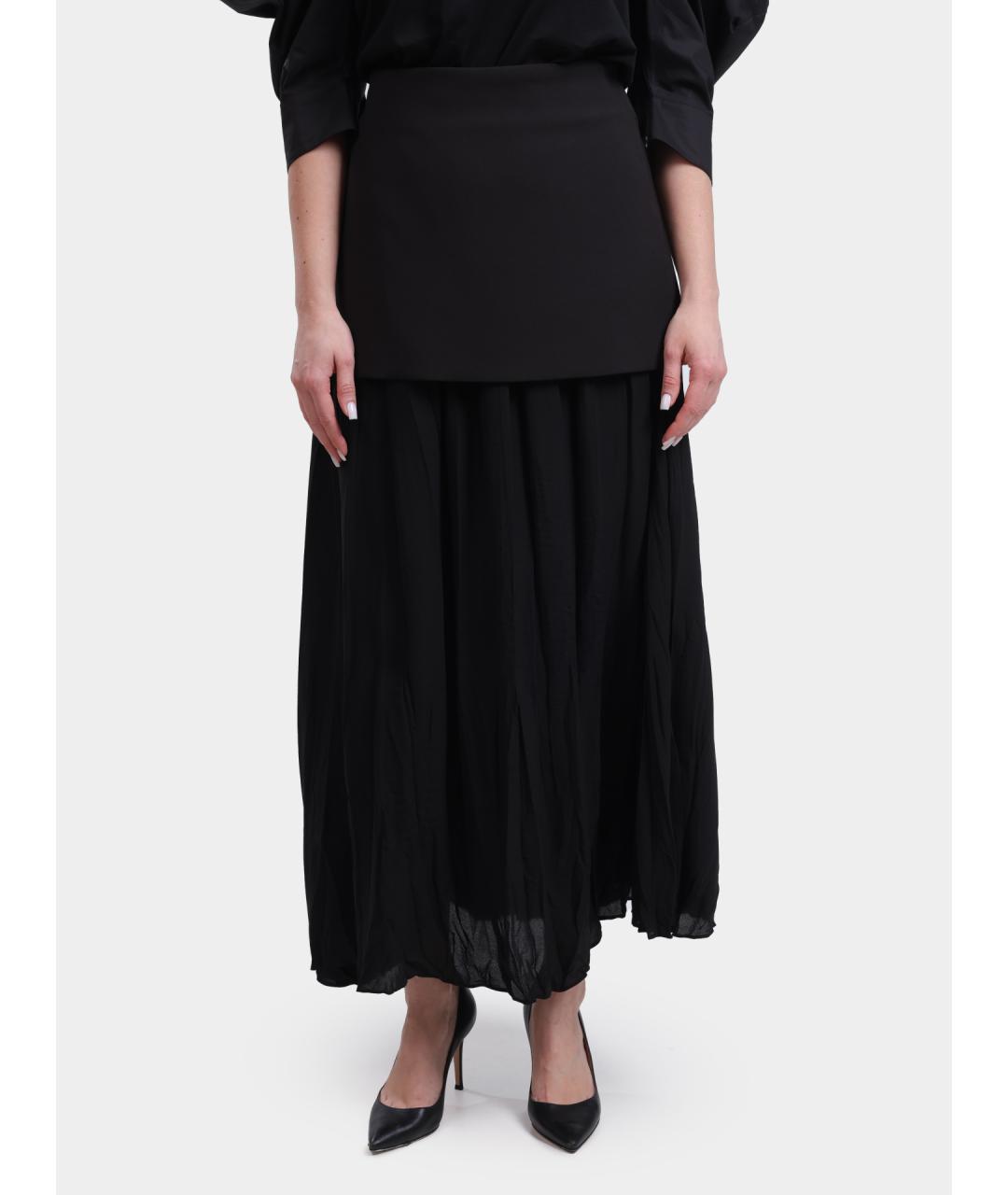 MEIMEIJ Черная юбка миди, фото 6