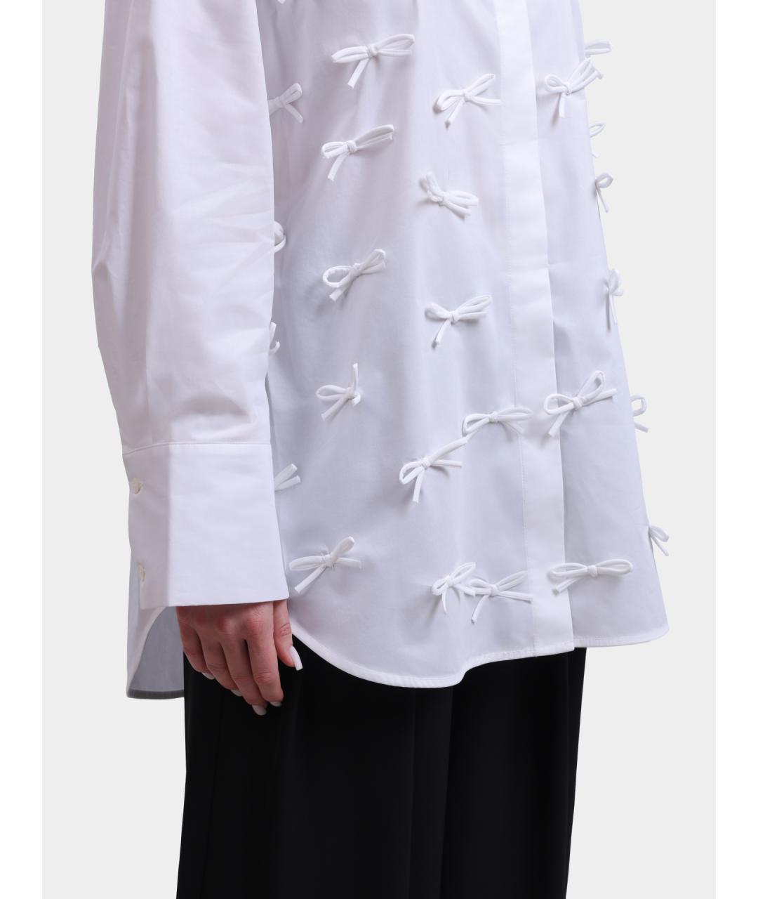 MEIMEIJ Белая хлопковая рубашка, фото 4