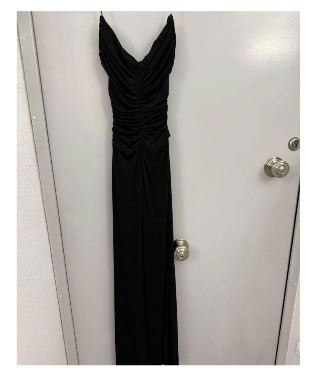 MISHA COLLECTION Черный полиэстеровый комбинезон, фото 3