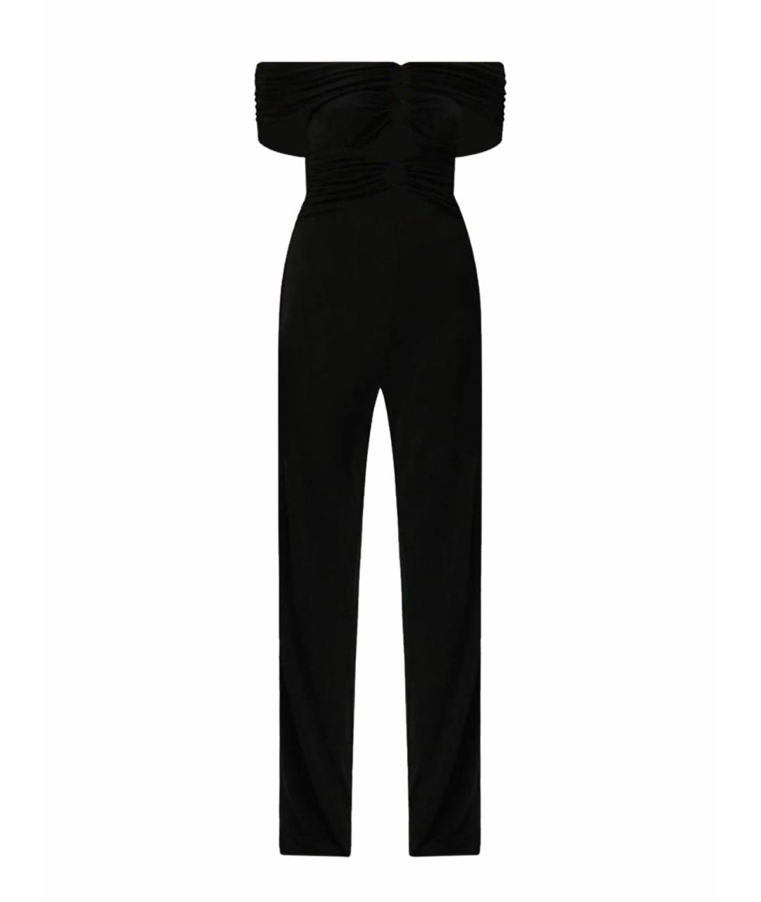 MISHA COLLECTION Черный полиэстеровый комбинезон, фото 9