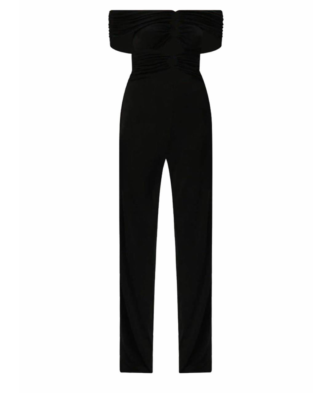 MISHA COLLECTION Черный полиэстеровый комбинезон, фото 1