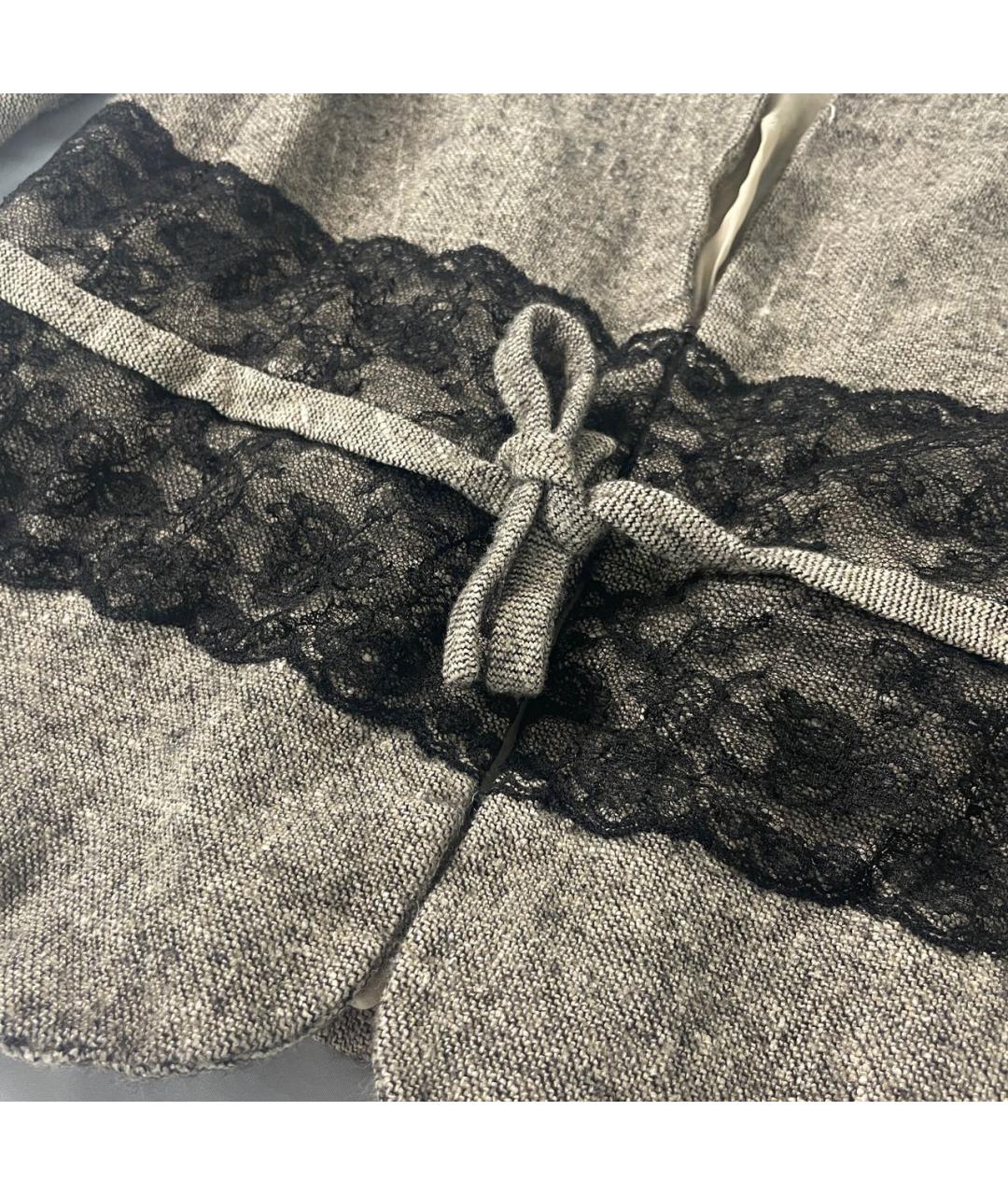 ESCADA Бежевый шерстяной жакет/пиджак, фото 3