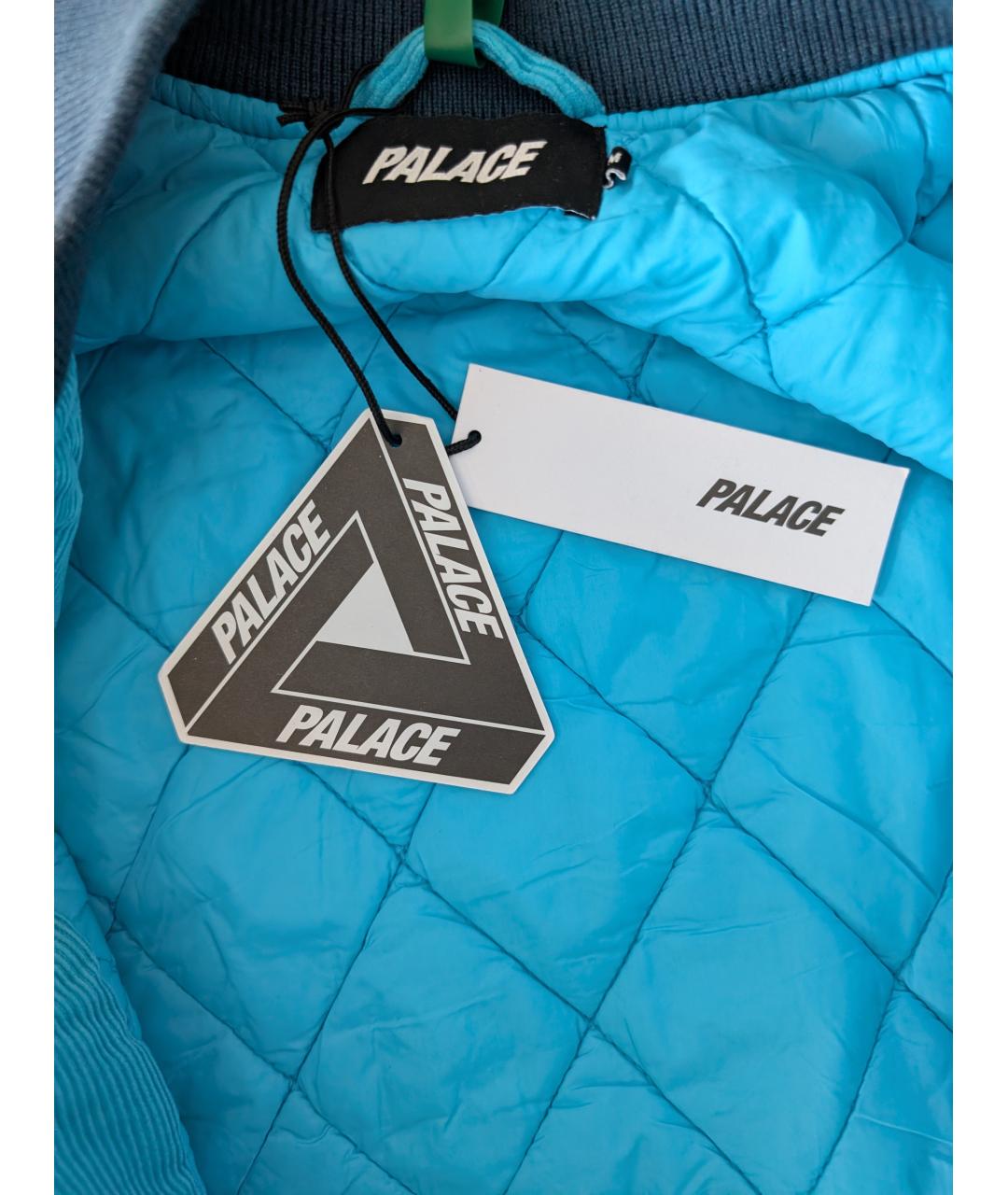 PALACE Синяя хлопковая куртка, фото 4