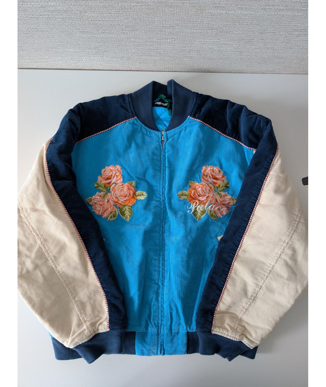 PALACE Синяя хлопковая куртка, фото 2