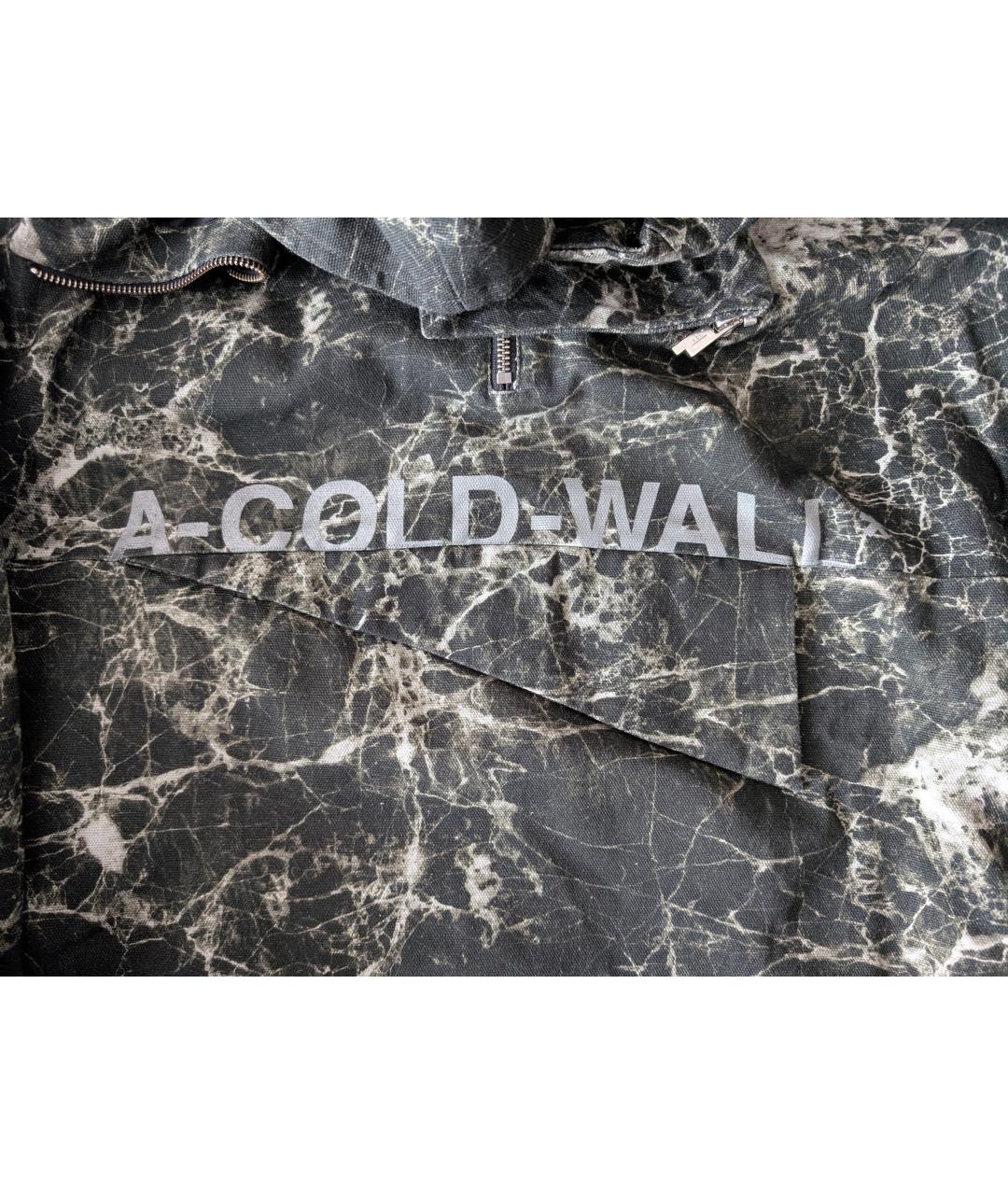 A-COLD-WALL* Черная хлопковая куртка, фото 4