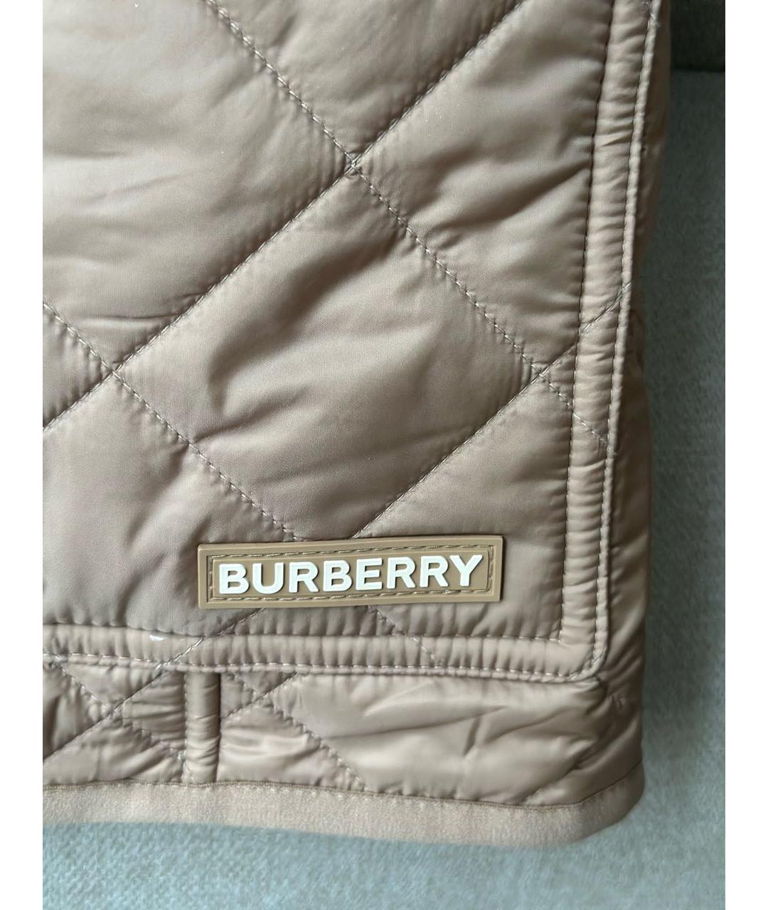 BURBERRY Бежевая деним куртка, фото 3