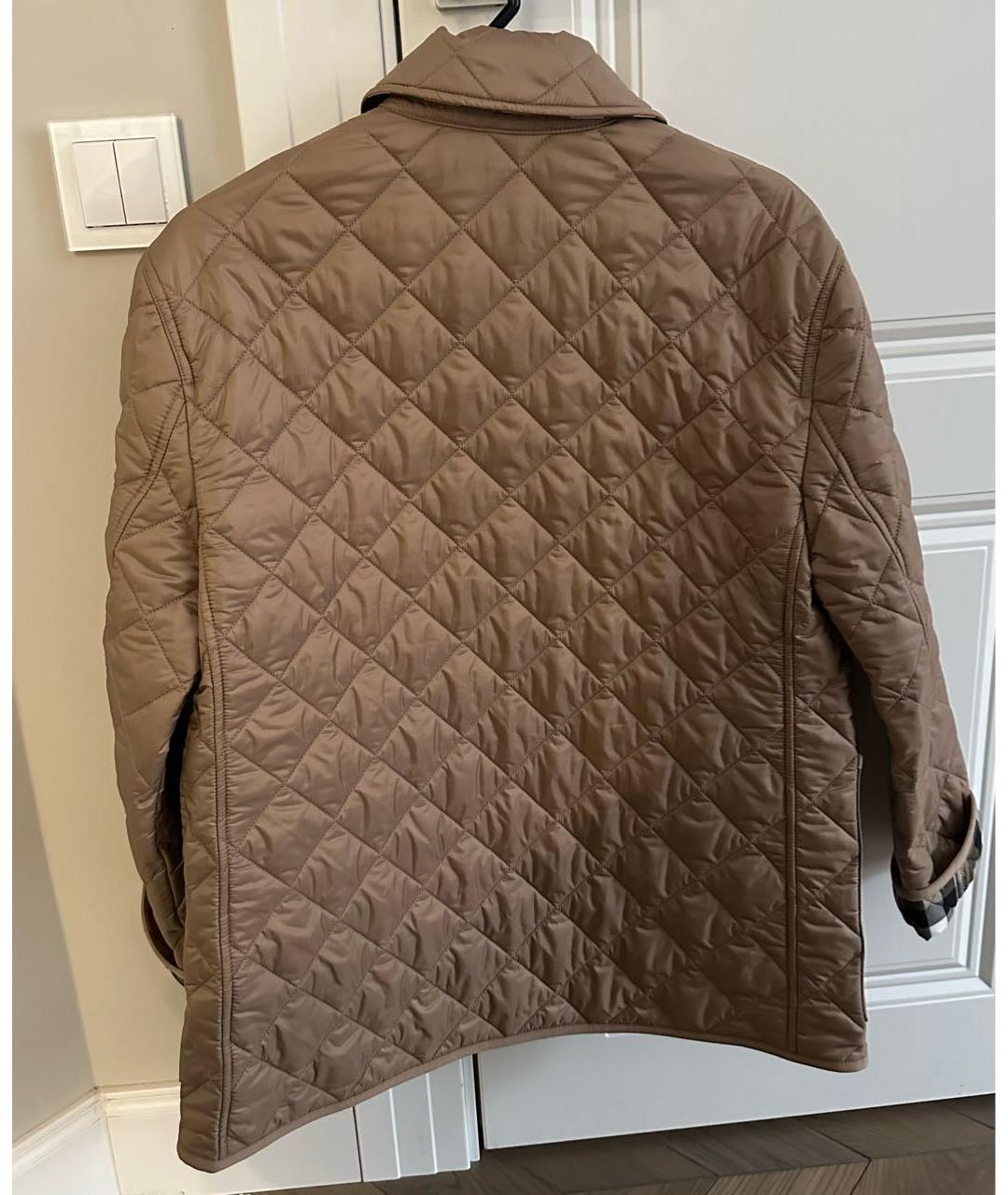 BURBERRY Бежевая деним куртка, фото 2