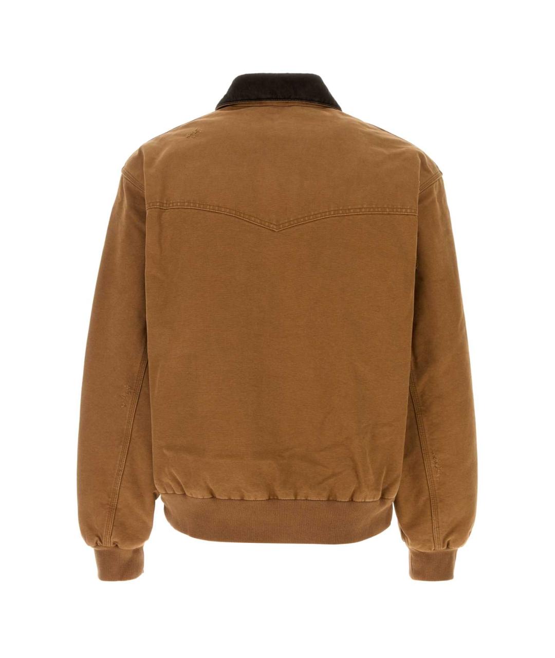 CARHARTT WIP Бежевая хлопковая куртка, фото 2