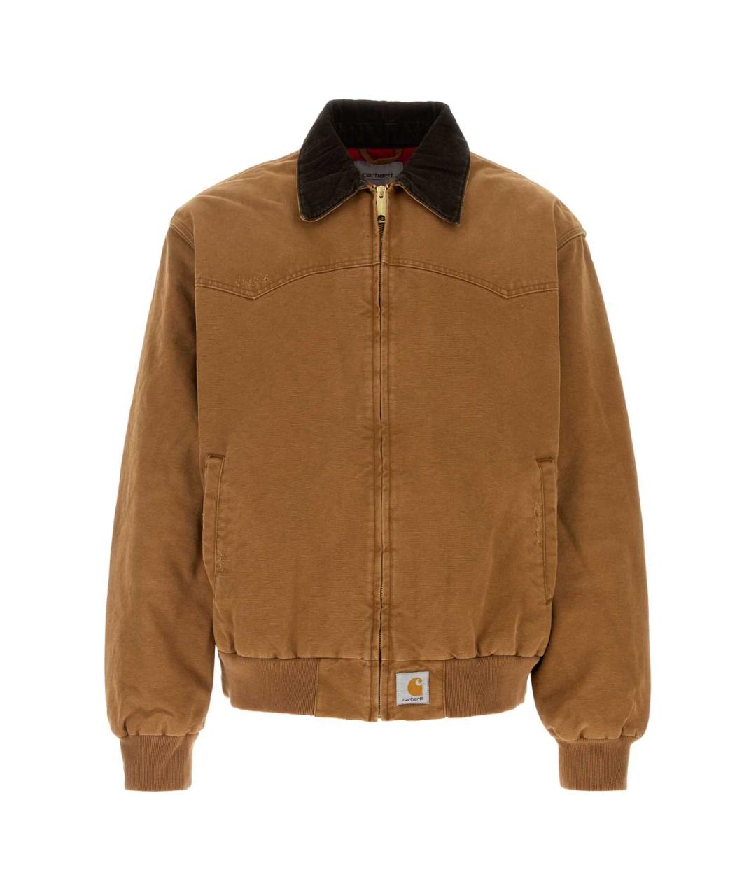 CARHARTT WIP Бежевая хлопковая куртка, фото 1