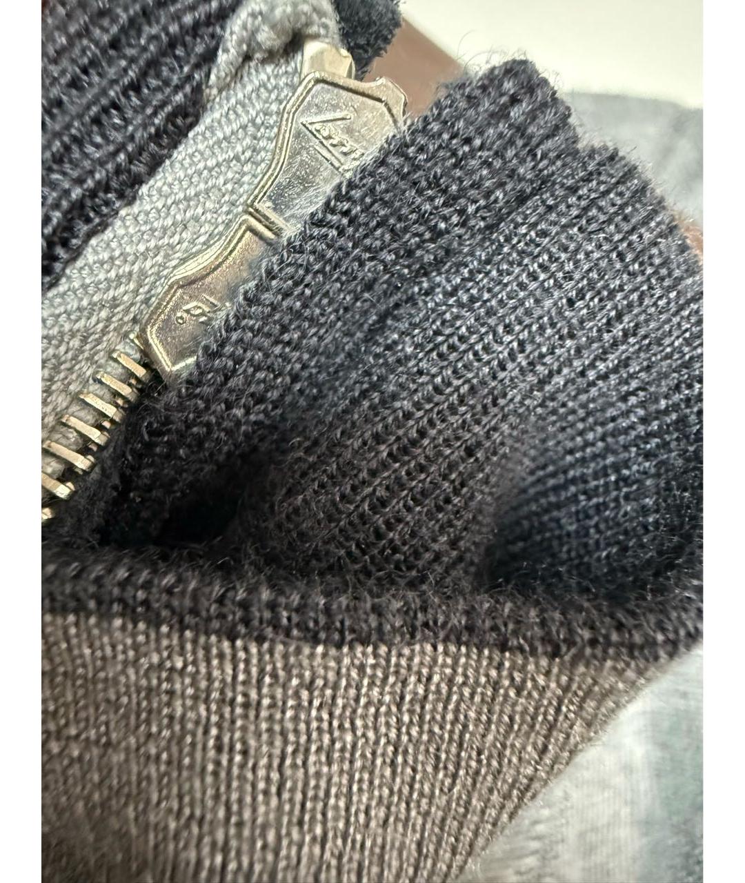 STEFANO RICCI Серый кашемировый кардиган, фото 7