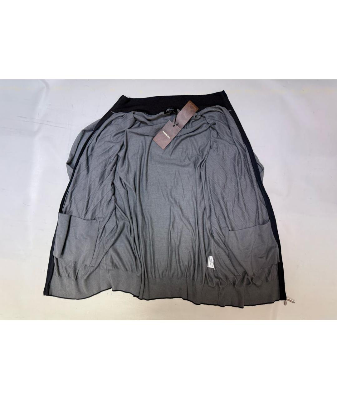 STEFANO RICCI Серый кашемировый кардиган, фото 2