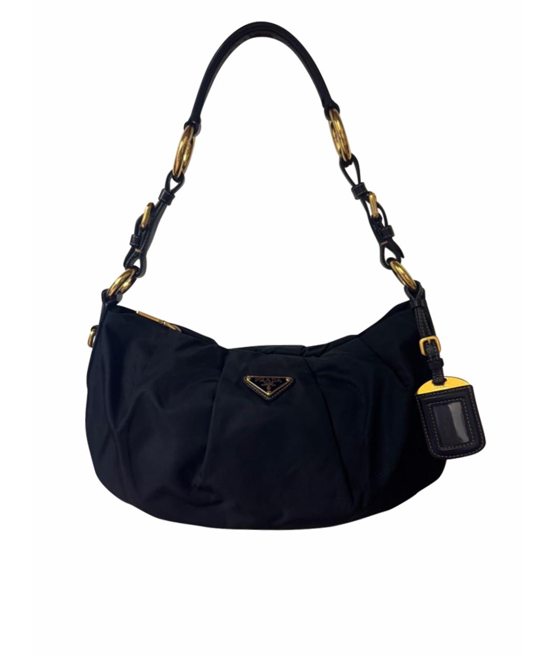 PRADA Темно-синяя сумка через плечо, фото 1