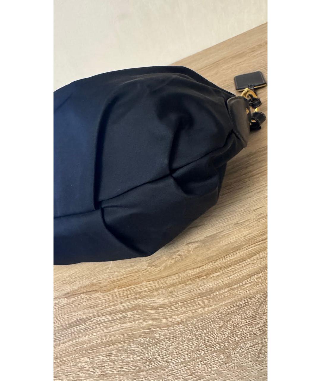 PRADA Темно-синяя сумка через плечо, фото 4