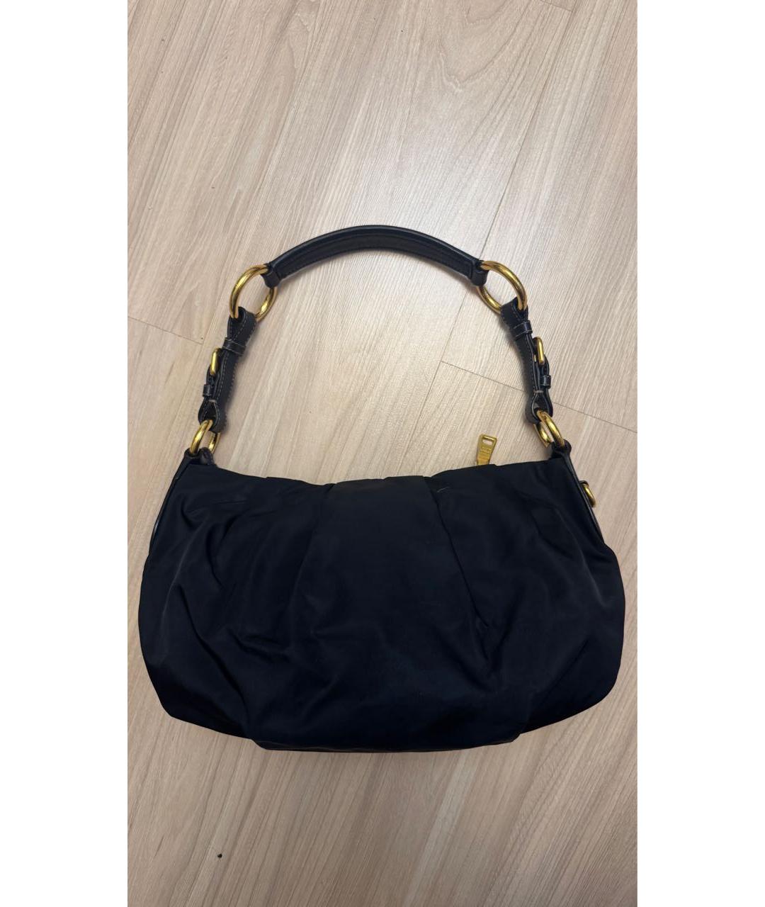 PRADA Темно-синяя сумка через плечо, фото 2