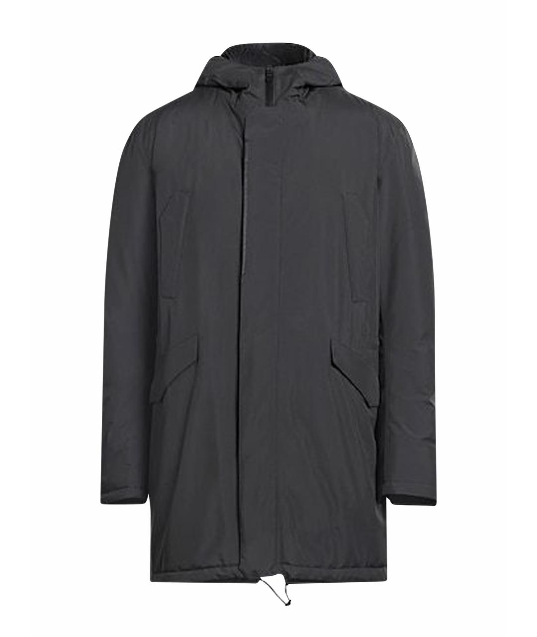 HERNO Серая полиэстеровая парка, фото 1
