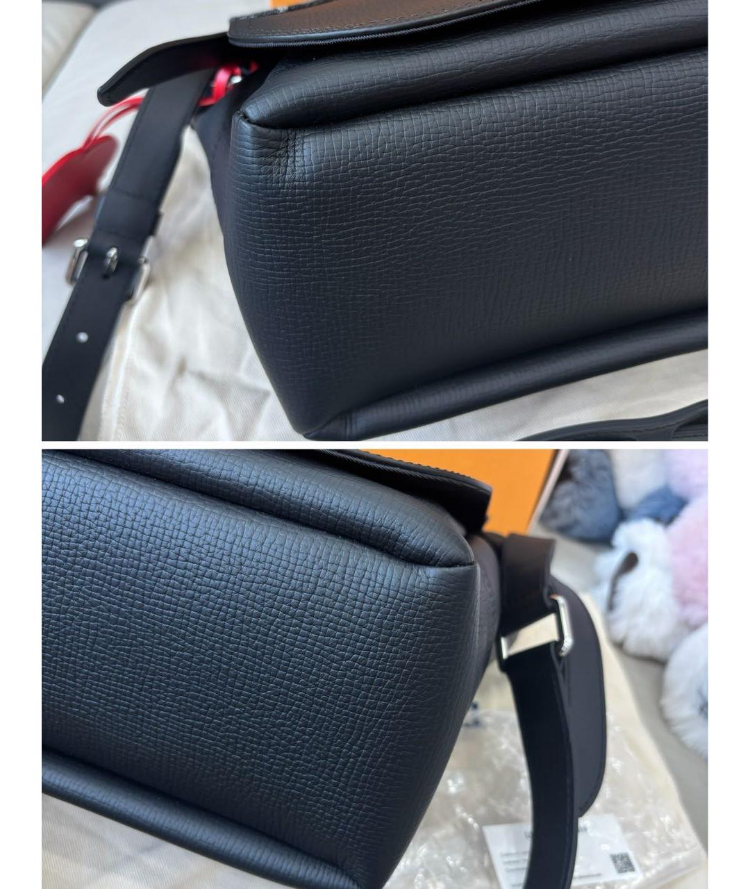 LOUIS VUITTON Черная сумка через плечо, фото 6