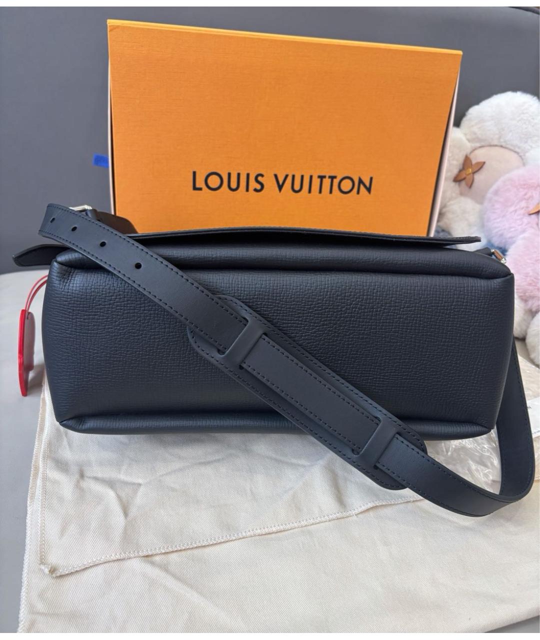 LOUIS VUITTON Черная сумка через плечо, фото 5